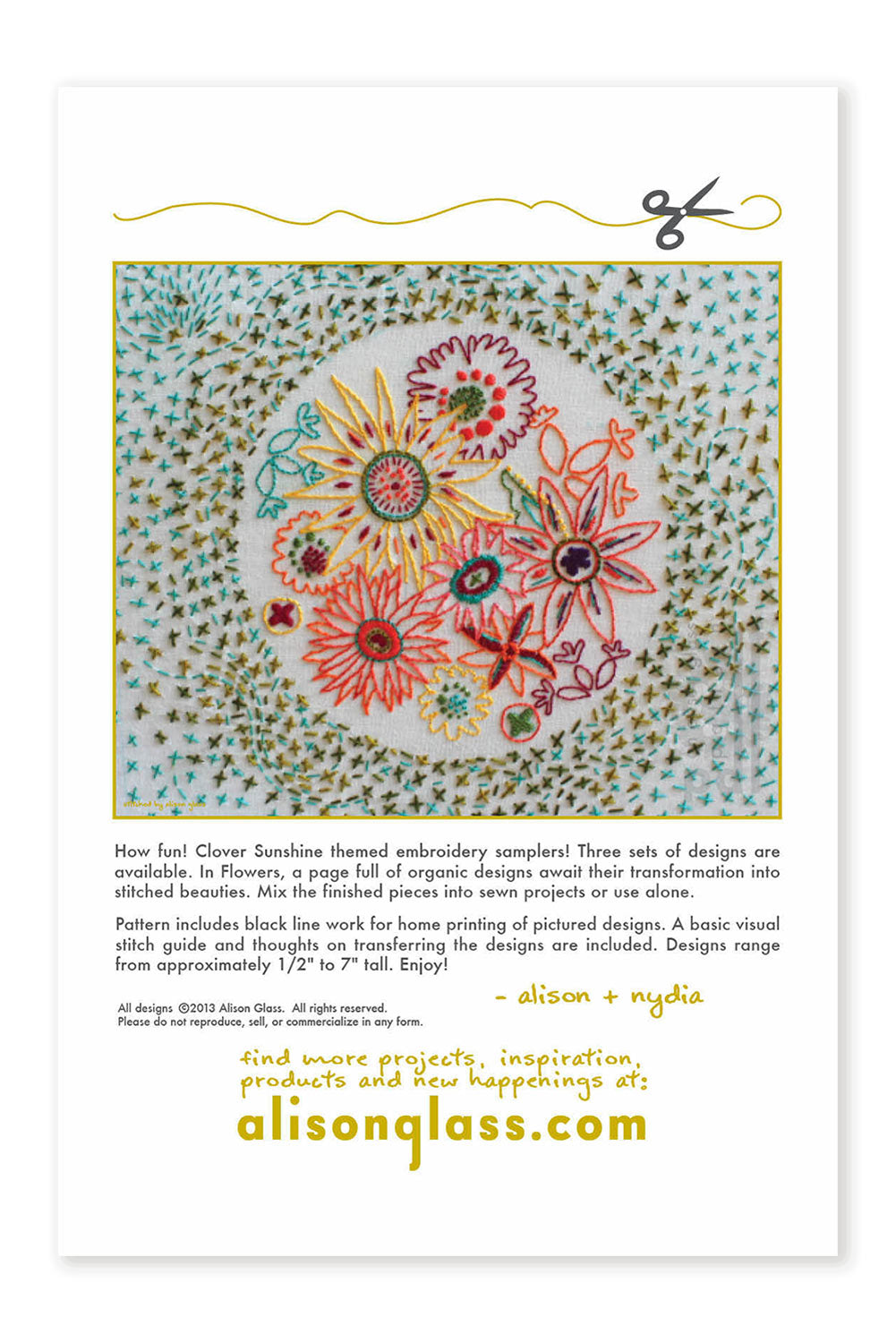flowers back cover