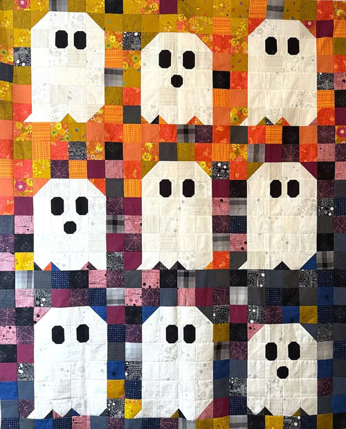 ghost quilt by Wooly Petals