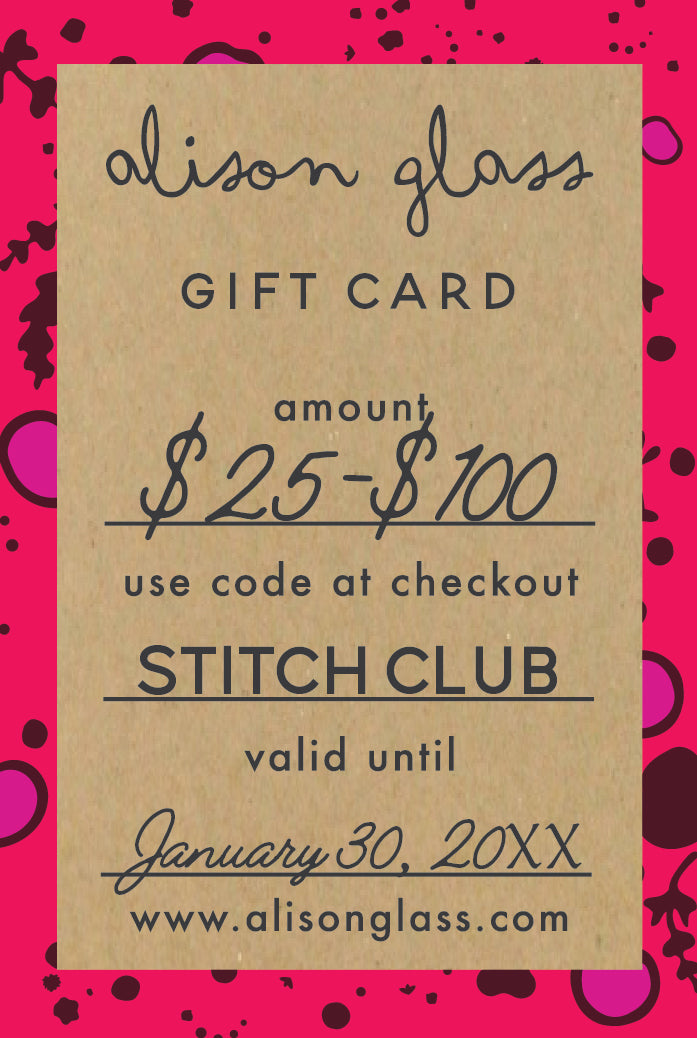 Gift Card - $25 - $250