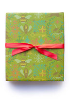 crossed gift wrap