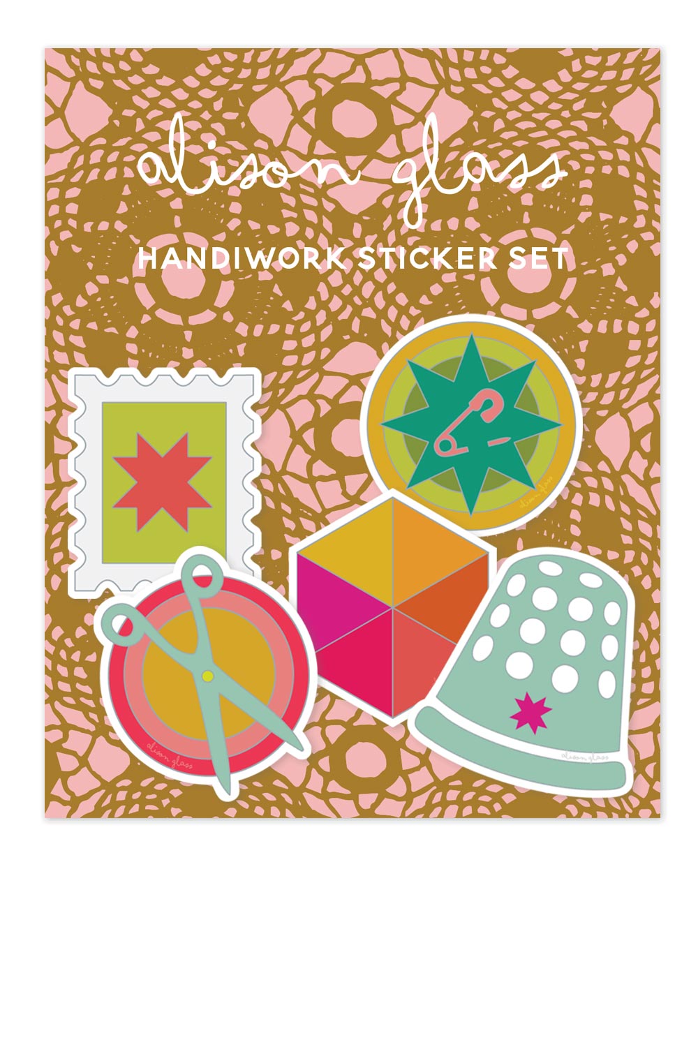 handiwork sticker pack
