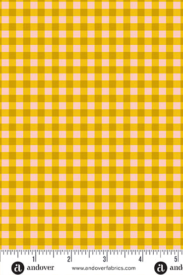 PRESALE - Jinny Yardage - Checklist in Yarrow