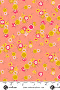 PRESALE - Jinny Yardage - Daisy Chain in Flamingo