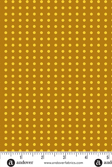 PRESALE - Jinny Yardage - Dotty in Butterscotch
