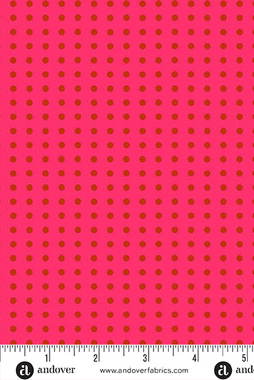 PRESALE - Jinny Yardage - Dotty in Rose