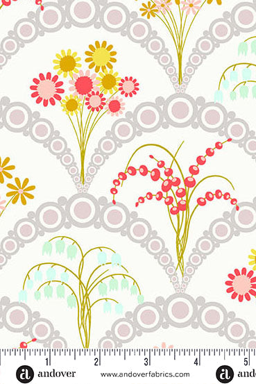 PRESALE - Jinny Yardage - Greenvalley in Swan