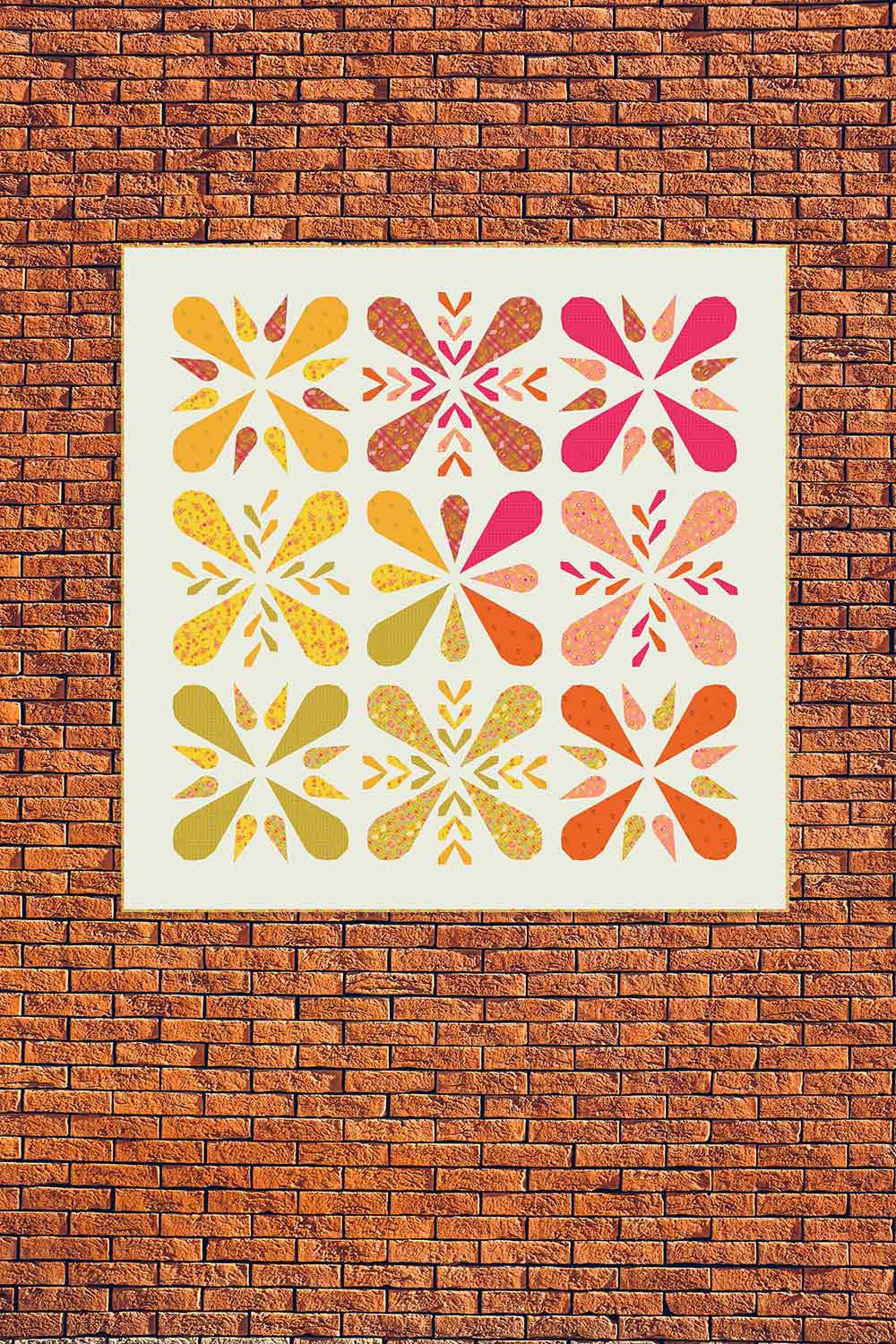 Patchwork Petals Light in Jinny Quilt Kit - Presale