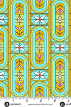 PRESALE - Jinny Yardage - Stained in Mint WIDEBACK