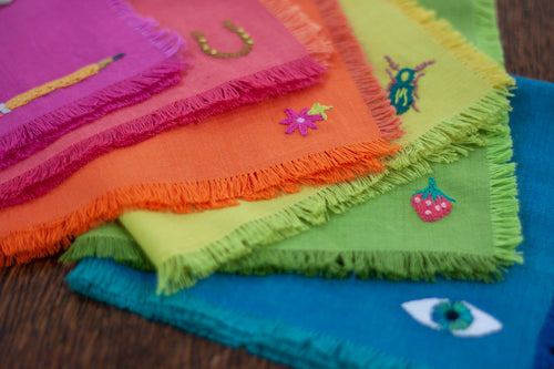 napkin embroidery set