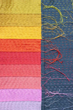 alison glass and wonderfil kantha quilt project