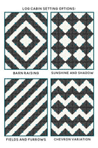 Log Cabin in Shadow 2026 Quilt Kit