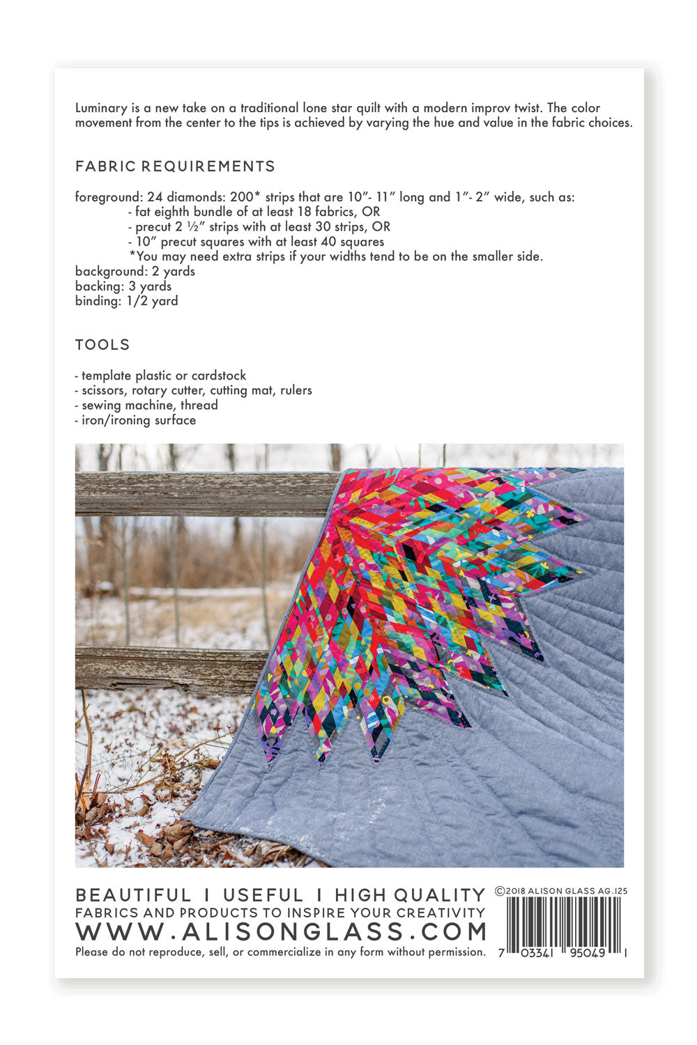 luminary quilt pattern