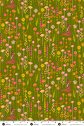PRESALE - Menagerie Yardage - Fox in Dark Toad