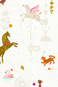 PRESALE - Menagerie Yardage - Menagerie in Day WIDEBACK