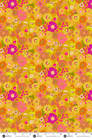 PRESALE - Menagerie Yardage - Snail in Honey