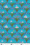 PRESALE - Menagerie Yardage - Swan in Peacock