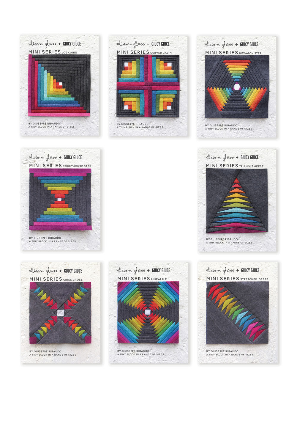 mini series all eight quilt patterns