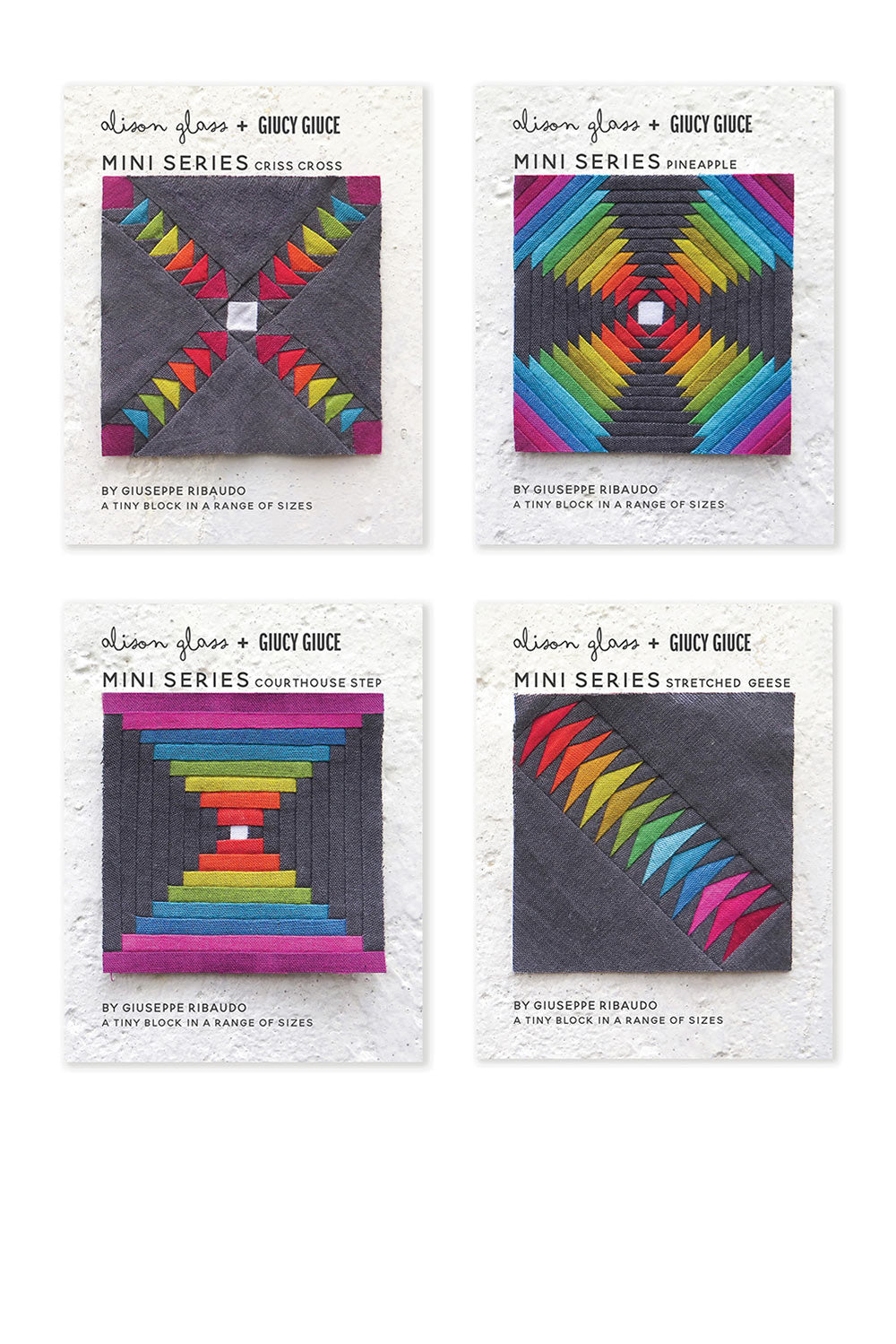 mini series all four quilt patterns