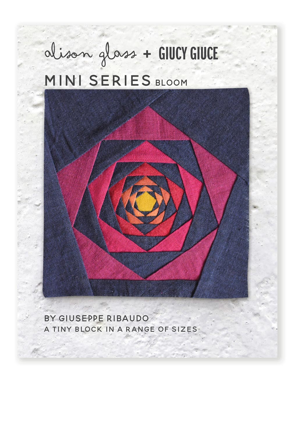 mini series bloom quilt pattern