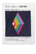 mini series diamond sidestep quilt pattern