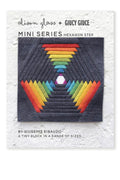mini series hexagon step quilt pattern