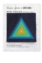 mini series triangle cabin quilt pattern