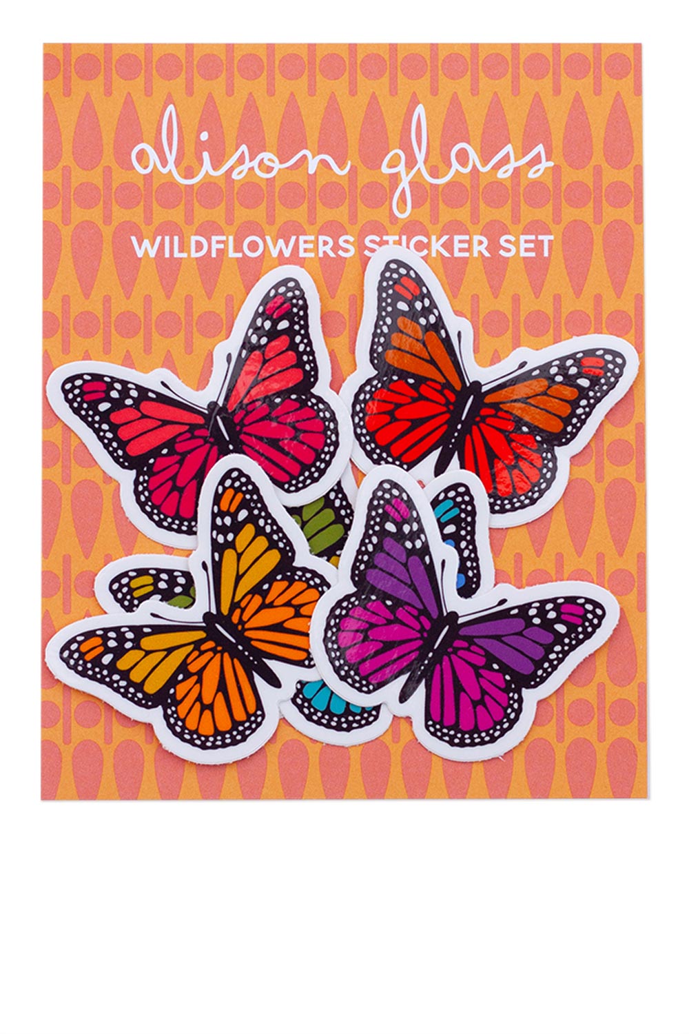 monarch sticker set