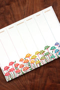 mushroom calendar notepad