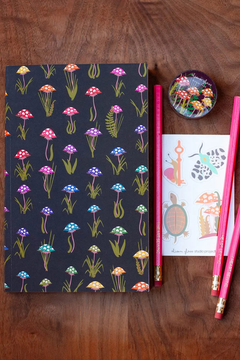 Mushroom Notebook Set