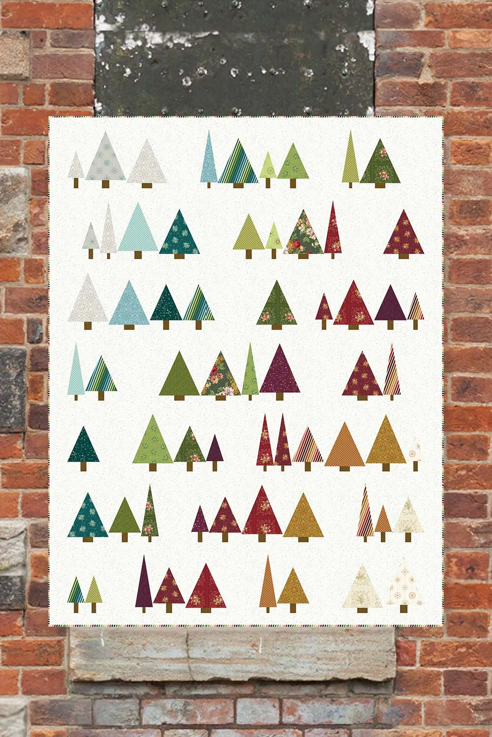 giucy giuce tree quilt kit in natale