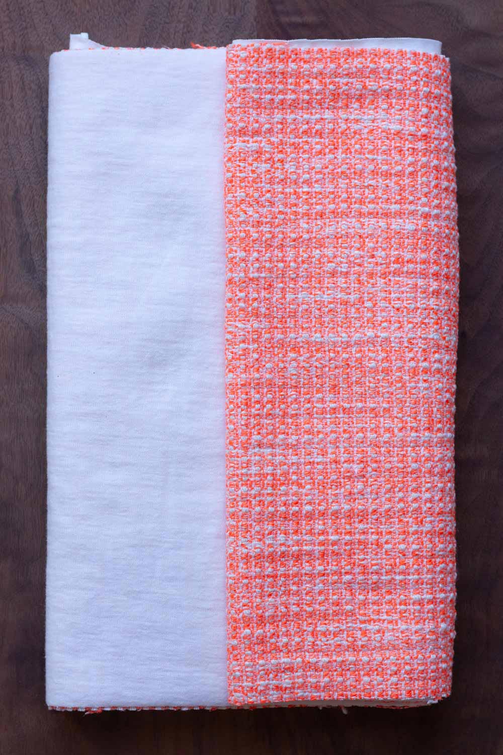 neon orange scarf kit