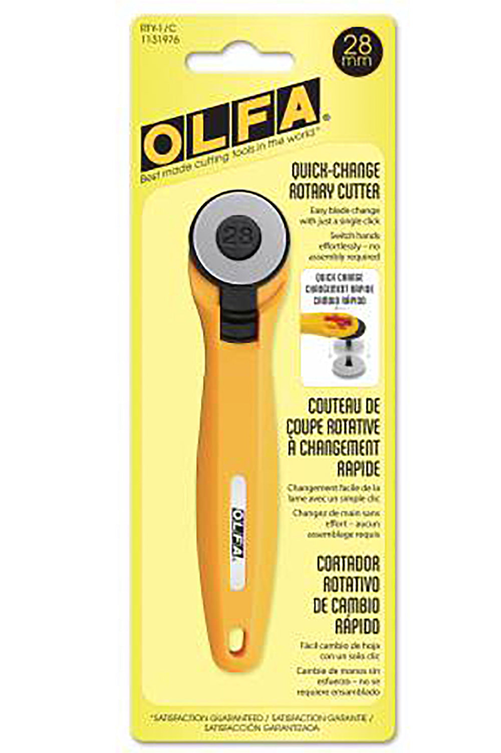 olfa 28mm rotary cutter