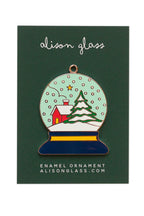 snow globe ornament