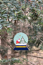 snow globe ornament