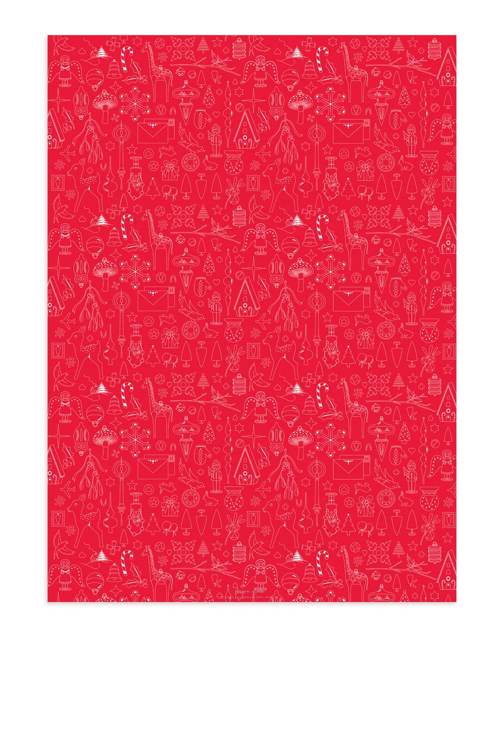 ornament gift wrap