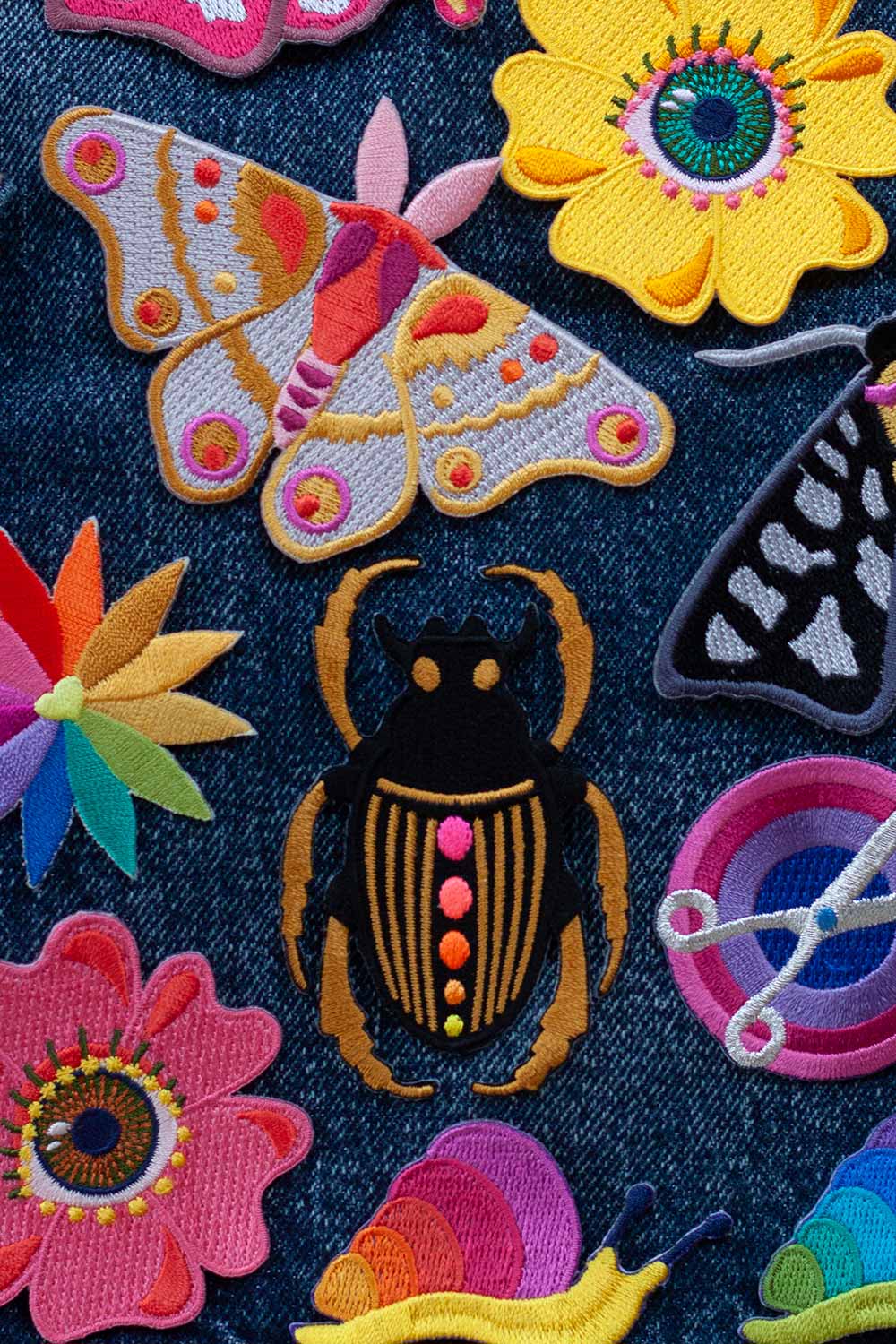 ebony scarab patch
