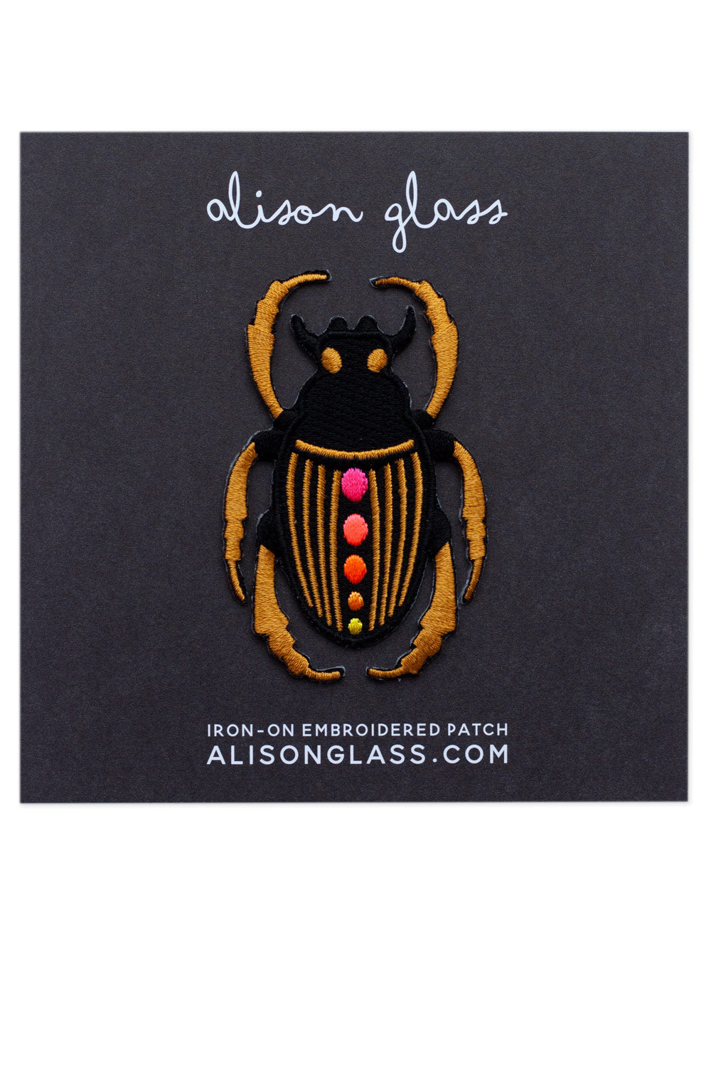 ebony scarab patch