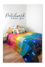 patchwork quilt pattern and color theory lesson