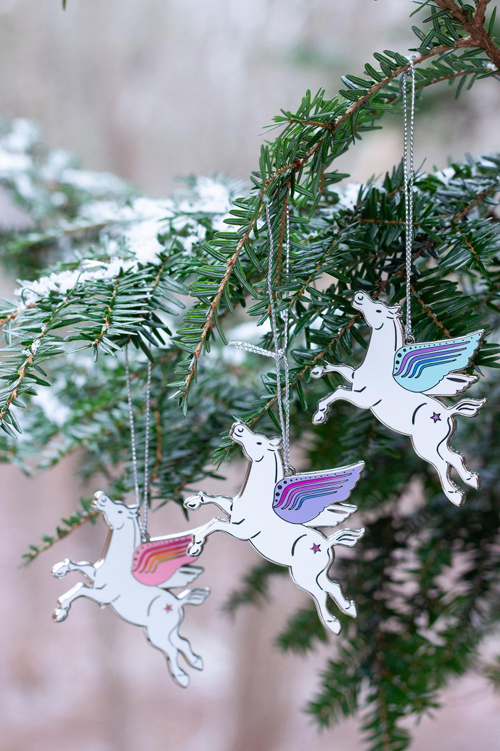 pegasus ornaments