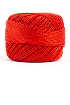 eleganza perle cotton in poppy