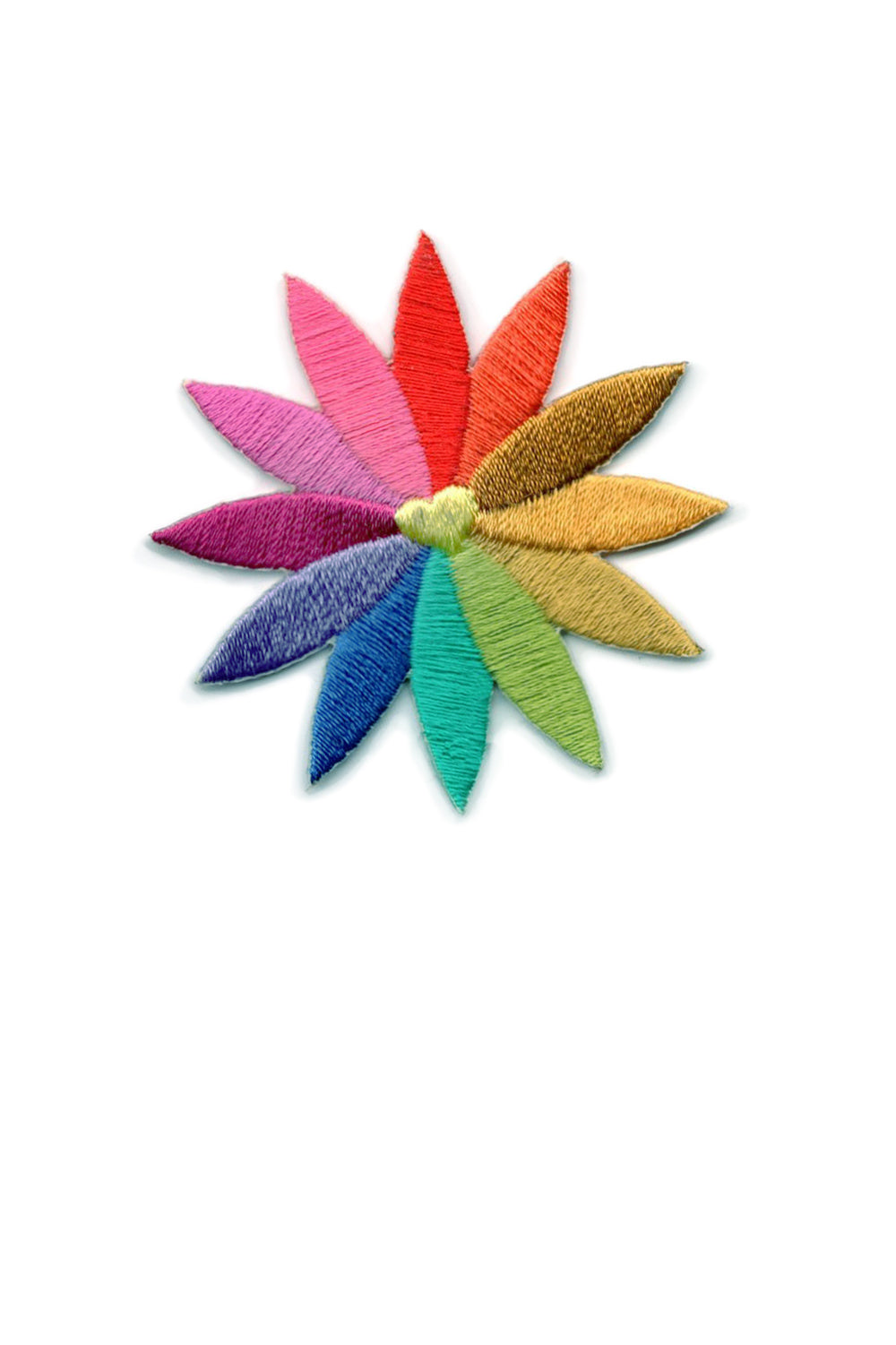 rainbow flower patch