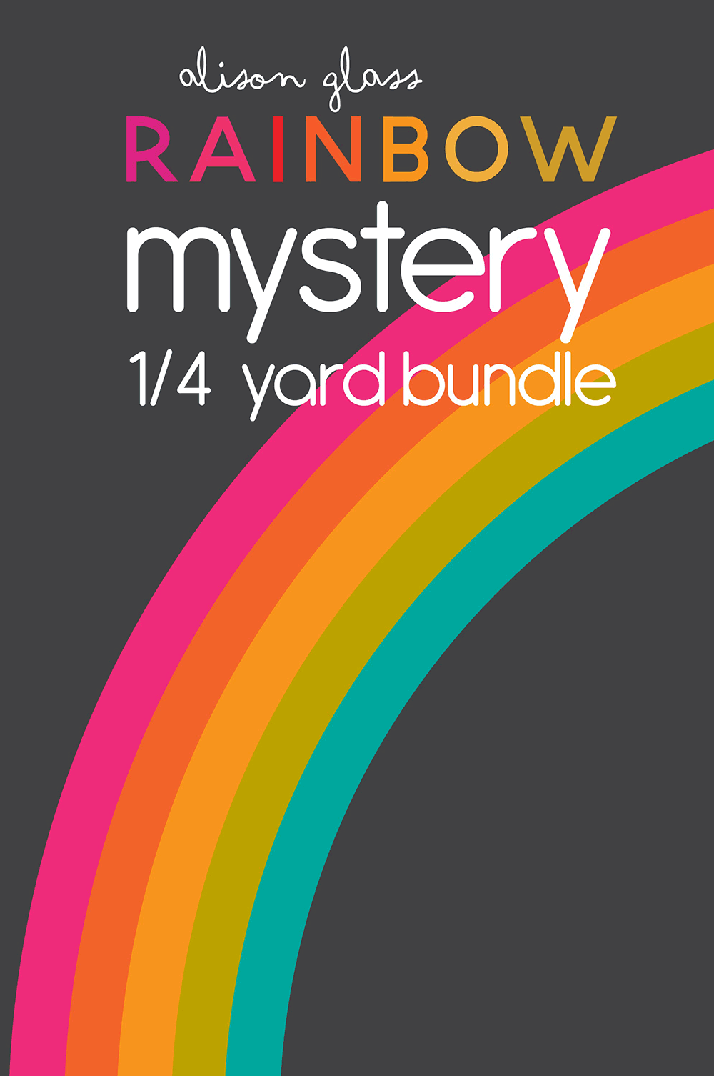 rainbow mystery quarter bundle