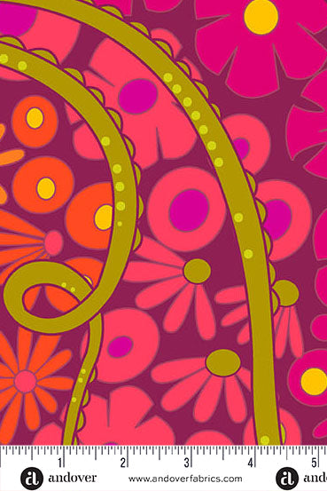 PRESALE - Redwood Wideback Yardage - Puerto in Bloom WIDEBACK