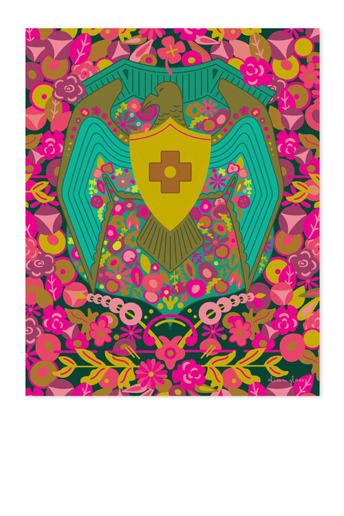 eagle art print
