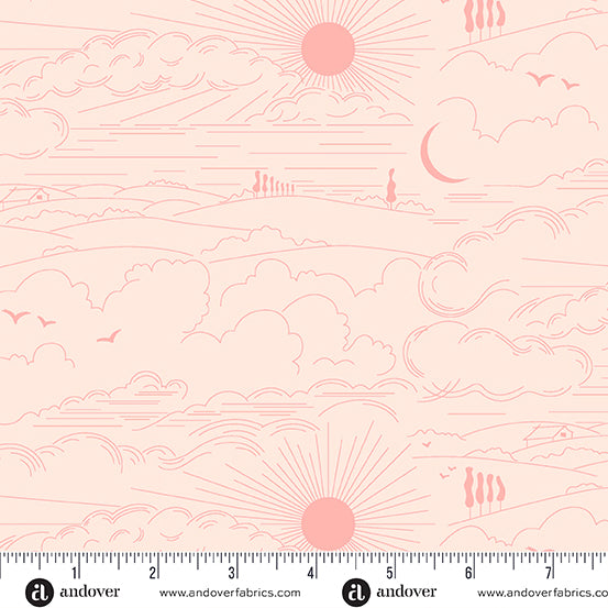 dwell in blush from the soliloquy collection by alison glass