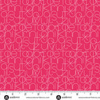 enough in strawberry from the soliloquy collection by alison glass