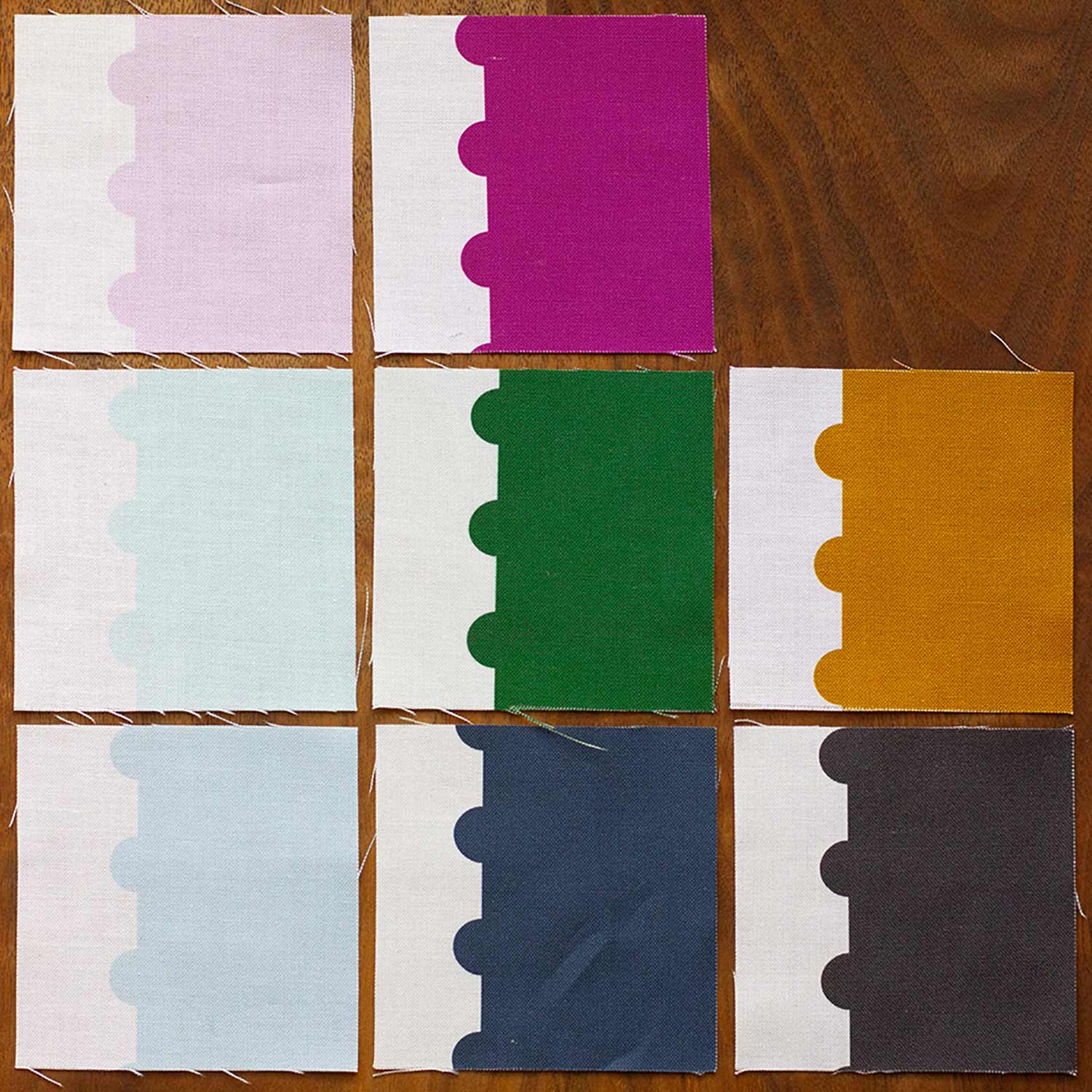 stamp stripe fabric comes in 8 easy to use colors