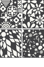 cozy stencils all four designs