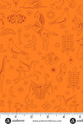 sun print 2025 yardage philately in goldfish