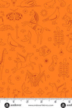 sun print 2025 yardage philately in goldfish